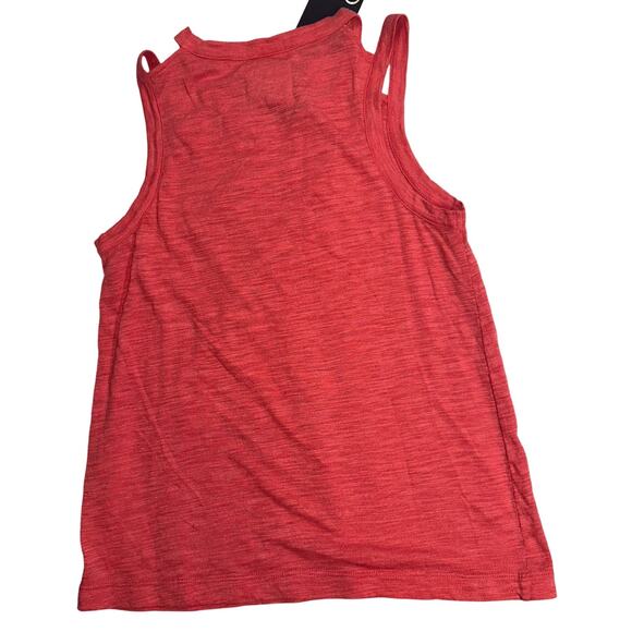CHASER Fruity Slub Jersey Strappy Cutout Tank Size Small NWT - Picture 3 of 3